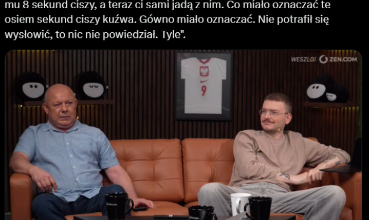 Kowal OSTRO PODSUMOWUJE dziennikarzy w kwestii 8 sekund Lewego xD